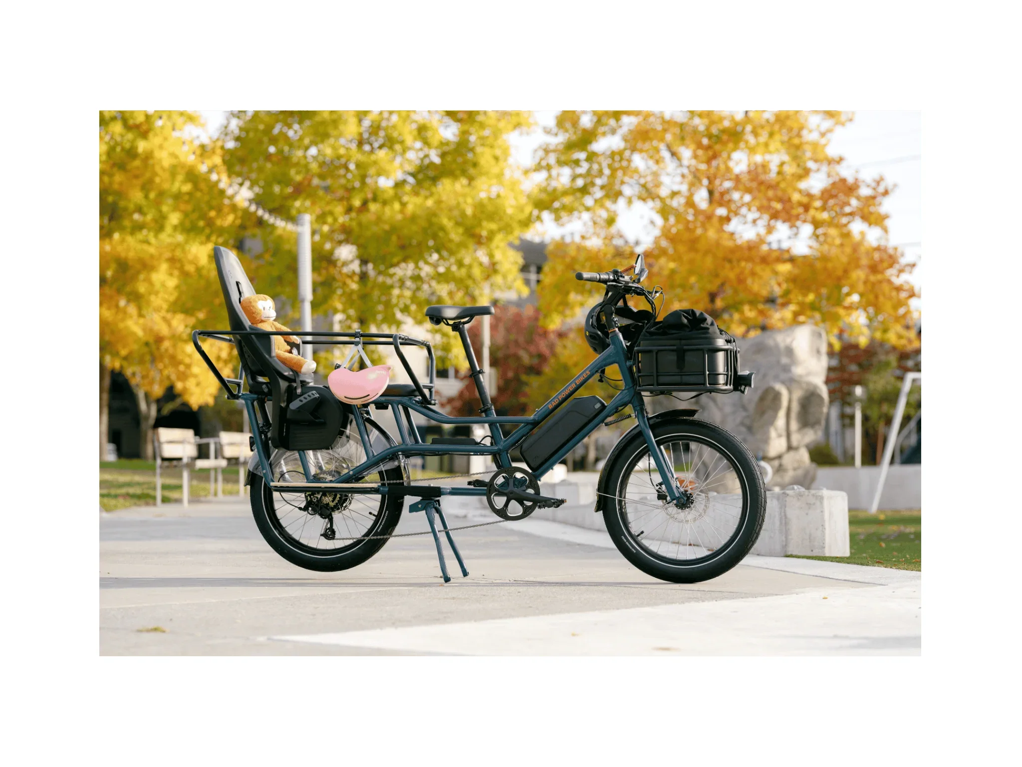 Rad Power Bikes RadWagon Electric Cargo Bike view 9
